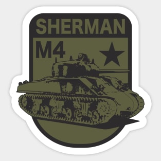 M4 Sherman Sticker